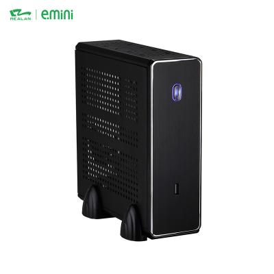 China With Power Supply With Power Supply Realan Low Temperature Resistor Slim Cube Mini Itx Computer Case for sale