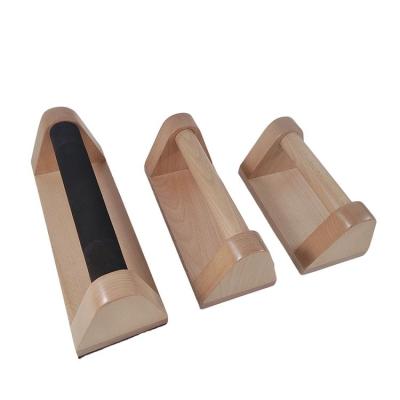 China Wooden sustainable lifting bars with full grip non-slip baseplate lifting comfortable rubber backing for sale