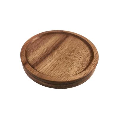 China Storage Non-refillable Wholesale Jar Lid Bottle Sealed Glass Lid Tea Wooden Lid Bamboo Wooden Logo for sale