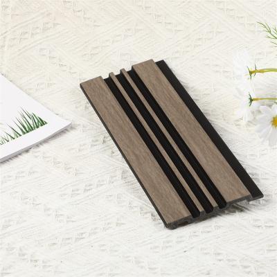 China Modern Wear Resistant Wood Color PS Cladding Wall Panel For Home Decor for sale