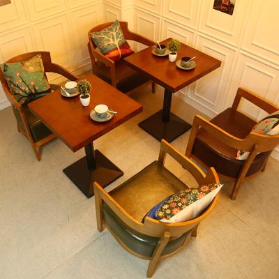 China China Cafe Furniture Modern Cafe Restaurant Tables And Chairs for sale