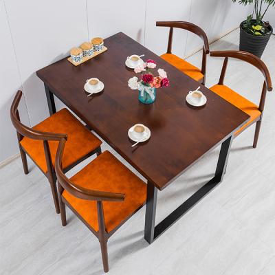 China Guanghzou Mingmeng Restaurant Furniture Restaurant Table Chair Design Eco-friendly Chair and Restaurant Table for sale