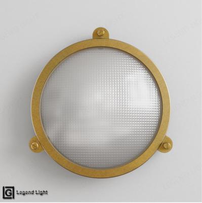 China Modern Outdoor Wall Lamp Through Antique Brass Sconce Fixtures for sale