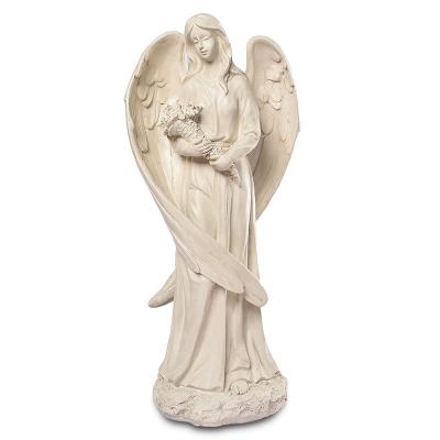 China Garden Decorations Angel Statues Resin Crafts from Europe for sale