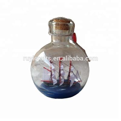 China Europe Souvenir Gift Philippines Ship in Bottle, Bottle Ship, Souvenir Model Ship BS-2085 for sale