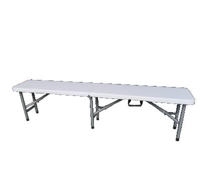 China Modern Hot Sales 6ft Times In Half For Camping Meeting Folding Bench 180*30*43CM Thickness 4.0CM for sale