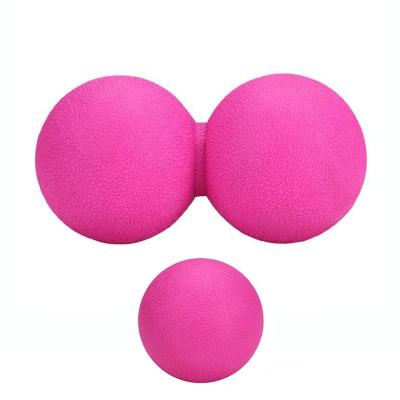 China Round Roller Gym Fitness Exercise Peanut Massager Yoga Relax Ball for sale