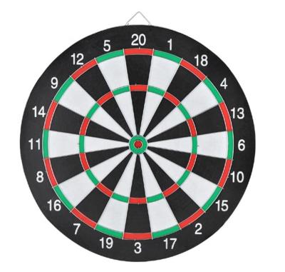 China Paper+ PE+ Indoor Sports Toy Dartboard Target Shooting Toy Corrugated Dart Board Game for Kids for sale