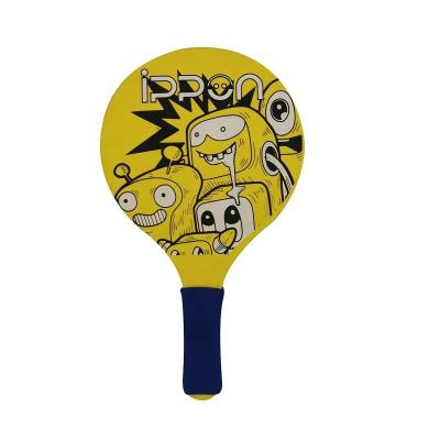 China High quality 6mm/8mm wooden mdf beach paddle/racket for training for sale