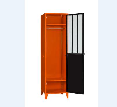 China Simple (Size) Diamond Series France Style Bedroom Wardrobe Storage Locker Steel Adjustable Home Sample Furniture Clothes Lockers for sale