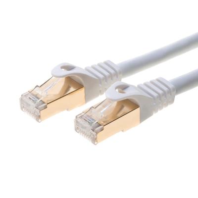 China Het superieure het koordgoud van het nieuw products/ftp CAT7 flard plateerde het beschermde ethernet RJ45-koord van het het netwerkflard van de koperkabel Te koop