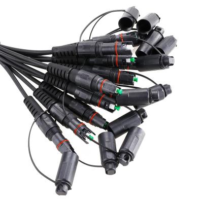 China Optitap Conector compatível, cabo de remendo impermeável de FTTH para OptiTap Corning SC/APC à venda