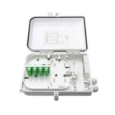 Κίνα Το Epon Gpon IP65 8,12,16,24 υπαίθριος τοίχος πυρήνων τοποθετεί το τελικό κιβώτιο θραυστών διανομής οπτικών ινών προς πώληση