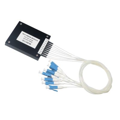 China Optischer CWDM Mux Demux CWDM Kanal des Kanal-CWDM des Teiler-8CH 16CH des Modul-8 16 0.5m, 1m oder kundengebundene 0.9mm 20nm 100x80x10mm zu verkaufen