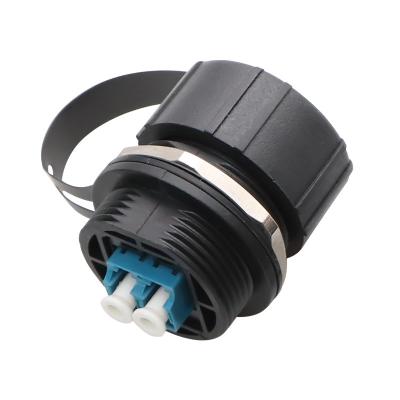 China Duplex Openlucht Waterdichte Vezel Optische IP67 Odva LC Adapter Te koop