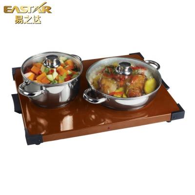 China Household CE IEC SII Approval Glass Buffet Electric Food Warming Tray for sale