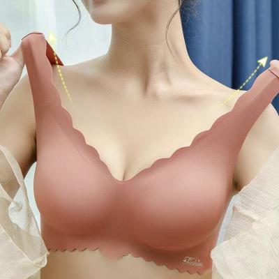 China QUICK DRY High Quality Training Reversible Strappy No Lift Steel Breathable Latex Wire Free Plus Size Seamless Bra Thailand for sale