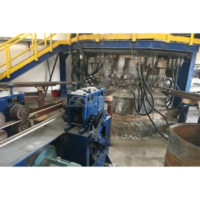 China Factory good quality economic horizontal continuous casting machine brass/complete line copper/bronze bar making machine production line zu verkaufen