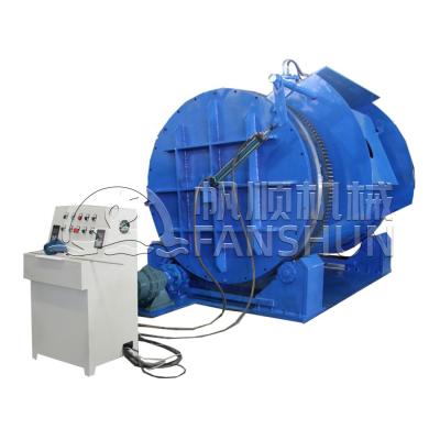 China Natural Gas Energy Saving Aluminum Eccentric Tilting Rotary Melting Furnace for Copper Ingot Brass Melting Rotary Tilting Furnace en venta