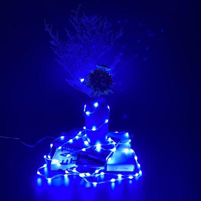 China 8 Modes RGB Lovely USB Plug Fairy Lights Wireless Remote Control Indoor Christmas Decor Christmas Light String Light for sale