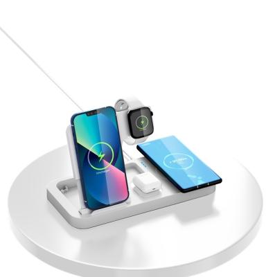 China Hot-selling High Quality Smart Match Fast Charging Car Wireless Charger 3 in 1 Wireless Charger for sale