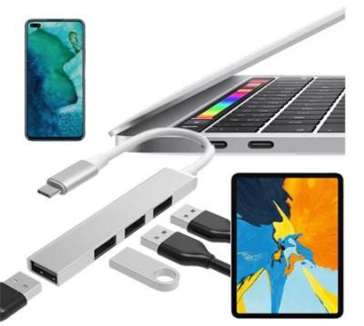 China Best Fashion 4-In-1 USB-C Adapter Hub 31C 4-In-1 Desktop USB Hub Welcome for sale