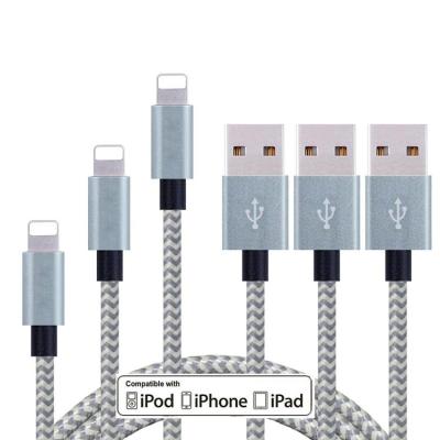 China Nylon Braided Cable Mobile Phone Transfer USB TY-C-3 Fast Charging Customizable Data Cable for sale