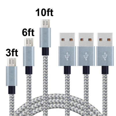 China Usb Fast Chare Usb Cabl Cabl De Chare Chare Nylon Braided Cable Usb Cable Made In China for sale