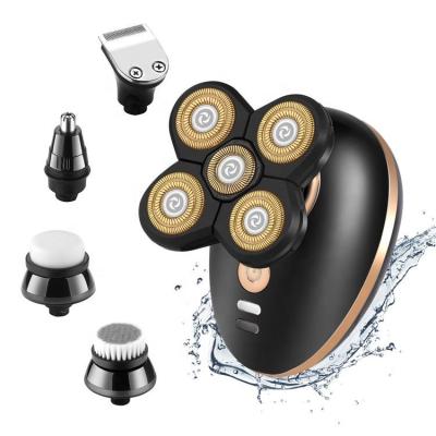 China Other New Design 5 In 1 Widely Used Electric Shaver Portable Rechargeable Shaver for sale