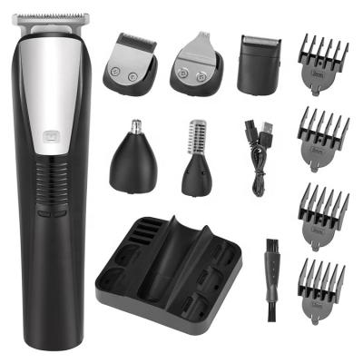 China Professional Mini Lithium Battery Powered Grooming Kit, Electric Cordless Beard Nose Trimmer 6 in 1 Trimmer Trimming Set Kit for sale