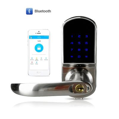 China Electronic Door Lock BLE Control BLE App TTlock Apartment Touch Keypad Smart Digital Lock for sale