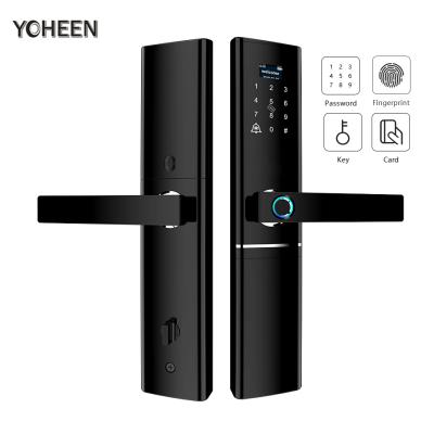 China Home/hotel/commercial/apartment/area ect. High Quality SecurityPassword KeypadSmart Digital Fingerprint Door Lock For Apartment Home Office for sale