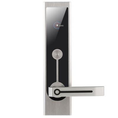 China Smart Magnetic Hotel Rfid Key Card Hotel Lock,ANSI Standard Mortise Door Hotel Lock for sale