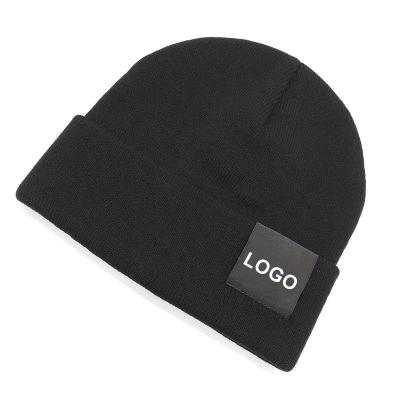 China Rpet COMMON Hat 2022 New Fashion Beanie RPET Recycled Embroidery High Quality Logo Custom Winter Hat Plain Acrylic Toque for sale