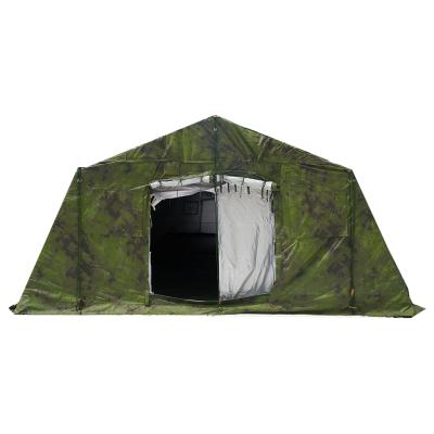 China New Design Game Camouflage / Field Army 8 People Frame Office Commanding Tent for sale