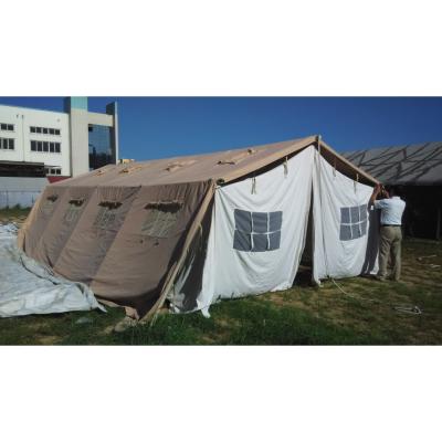 China 100% Handmade UN CICRS Well-equipped Tent Weather Resistant Office Marquee Tent for sale