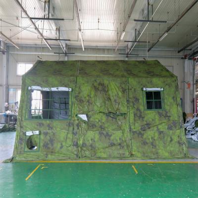 China Selling Durable Warm Durable 100% Waterproof Army Canvas Military Frame Office Tent for sale