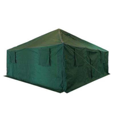 China Camouflage/Field Play Competitive Price Restaurant 4 Room Canvas Tent Olive Green Canvas Fabric Tent for sale