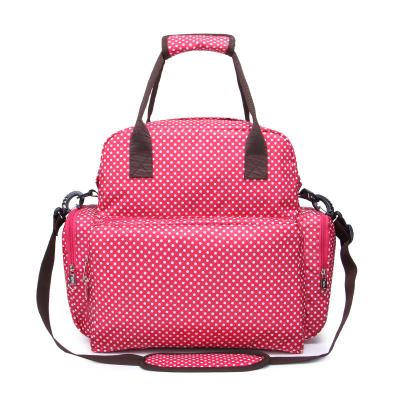 China With USB 2022 New Design Large Capacity Baby Diaper Bag Foldable Adjustable Backpack for sale