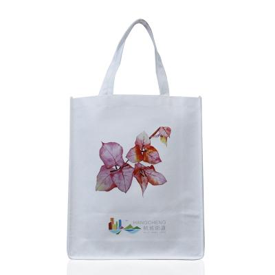 China Shenzhen Recyclable Factory Direct Sale PP Non Woven Shopping Bag Custom LOGO PP ECO Nonwoven Bag for sale