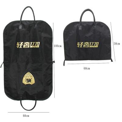 China Garment storage bag customization polyester zipper bag for clothes polyester fabric suit cover wholesale garment bag for sale