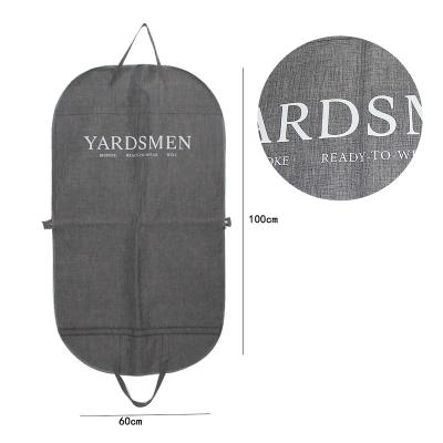 China Long Garment Storage Bag 420D Snowflake Polyester Dress Garment Bag With Zipper Customization Suit Cover Garment Bag for sale