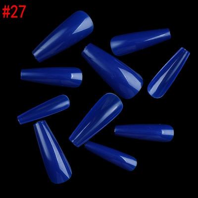 China Wholesale Nail Tips 100pcs 10 Sizes French Wholesale Artificial Acrylic Nail Tips Press On Nail Tips for sale