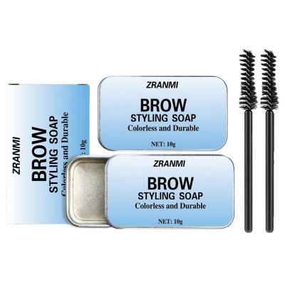 China Wholesale Eyebrow Soap Kit  Long Lasting Eyebrow Styling Soap With Brush for sale