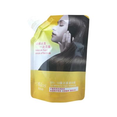 China BIODEGRADABLE Wholesale Custom Printed Spout Bag Laminated Maiterial Spout Pouch For Beverage for sale