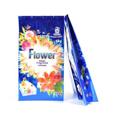 China Moisture Proof Hot Sale Recyclable Fin Lap Seal Packaging Bag For Powder Detergents for sale