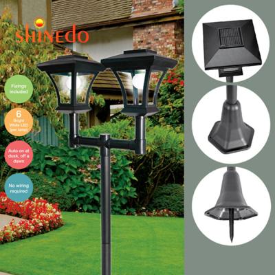 China Warehouse High Power Housing Outdoor Park Waterproof Led Solar Garden Light for sale