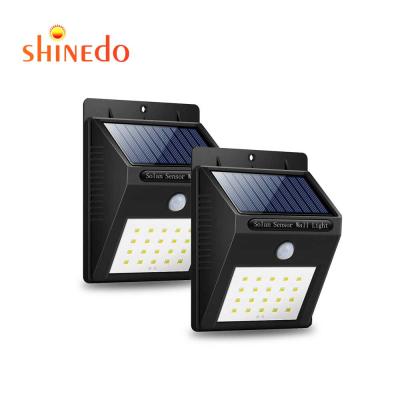 China Small Residential Hot Sale Solar Motion Sensor Light Waterproof Outdoor Wall Lamp Energy Saving Lighting Solar Light for sale