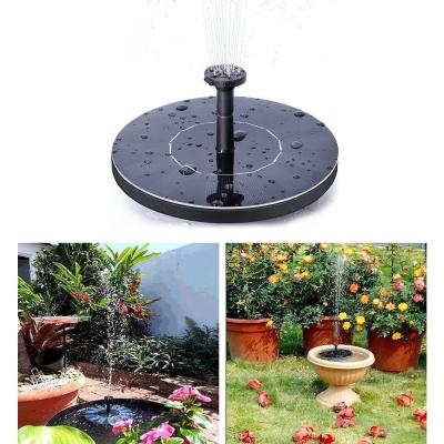 China Hot Selling 1.4W Modern Amazon Water Fountain Modern Outdoor Solar Pump Floating Solar Garden Fountain for Pond and Bird Bath for sale