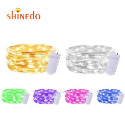 China Fairy Lights 2M Battery 20LEDs Battery Mini Halloween LED Decorative Lighting Starry Fairy Lights For DIY Wedding Party Bedroom Christmas Decoration for sale